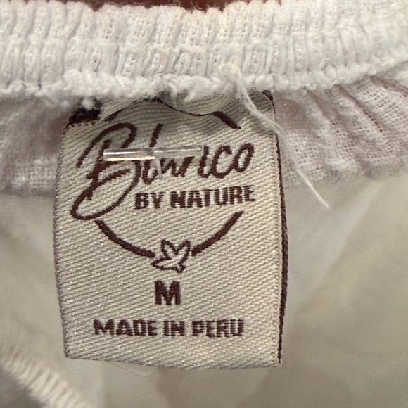 Blanco By Nature White Cutout Maxi Dress – Size M – Made in Peru - Picture 8 of 9